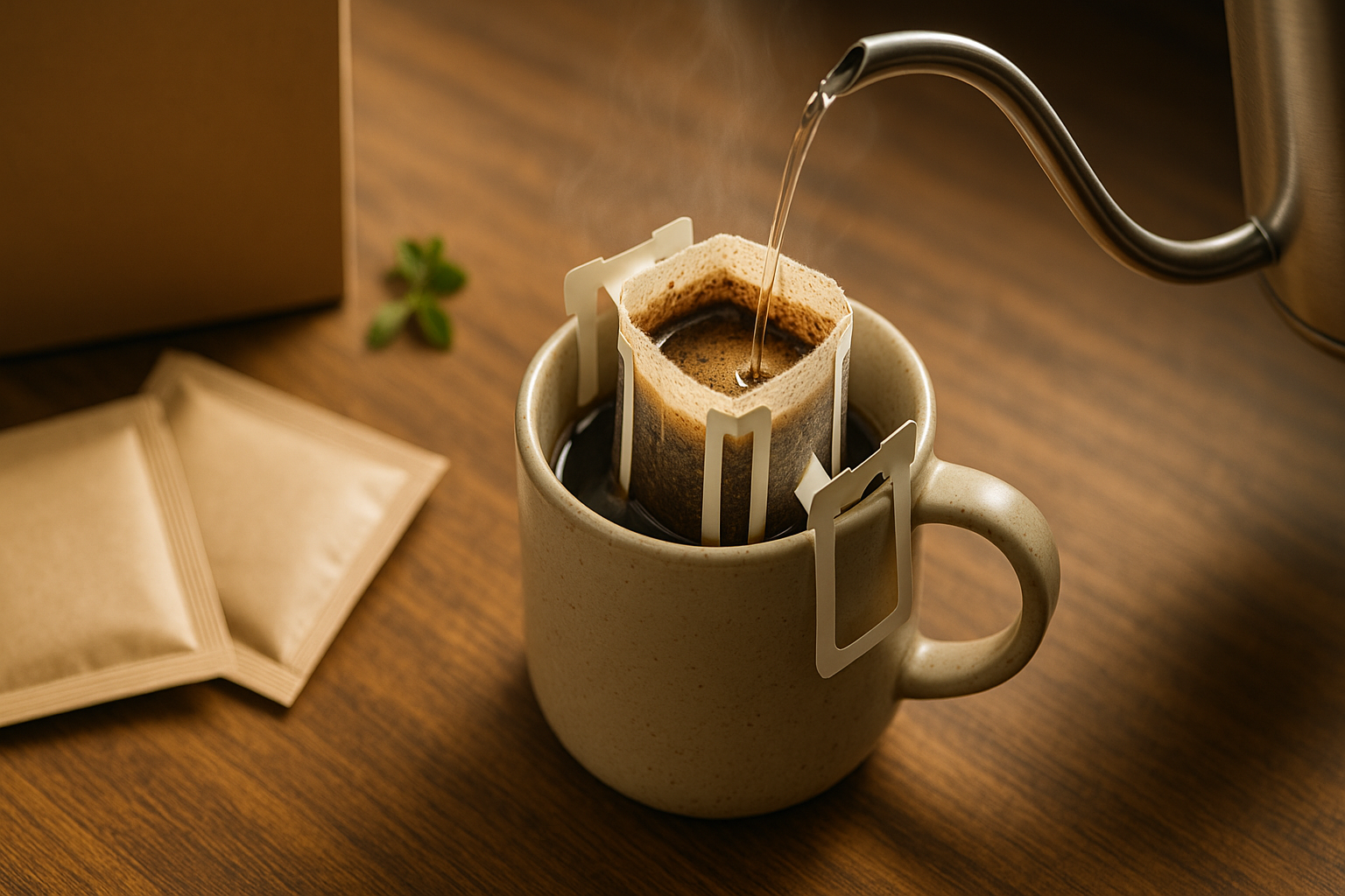 드립백 추출 과정